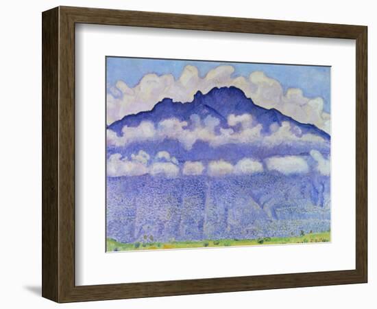 Andey Mountain, Vue from Bonneville, 1909-Ferdinand Hodler-Framed Giclee Print