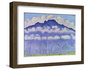 Andey Mountain, Vue from Bonneville, 1909-Ferdinand Hodler-Framed Giclee Print