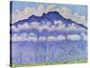 Andey Mountain, Vue from Bonneville, 1909-Ferdinand Hodler-Stretched Canvas