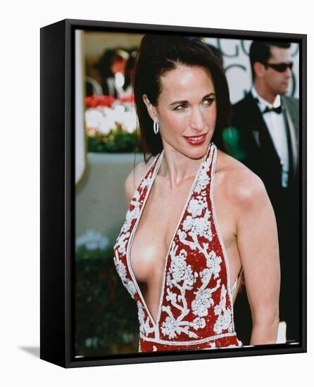 Andie Macdowell-null-Framed Stretched Canvas