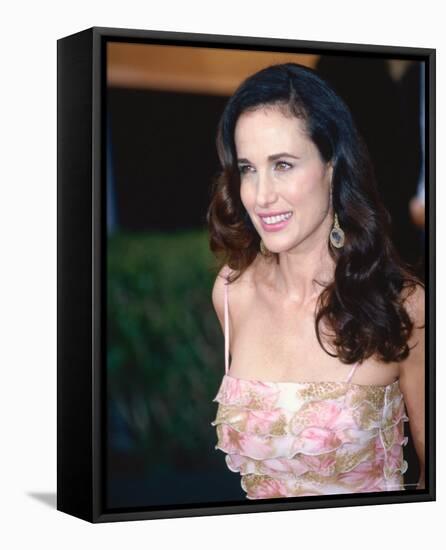 Andie Macdowell-null-Framed Stretched Canvas