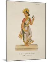 Andjana, Wife of Vayu Engraved by C. De Motte (1785-1836)-null-Mounted Giclee Print