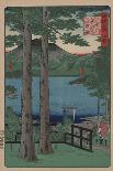 Chuzenji Lake in Shimozuke Province by Ando Hiroshige II-Ando Hiroshige OO-Stretched Canvas
