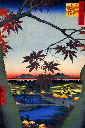 MAMES アートピース(原画) ando-hiroshige-utagawa-