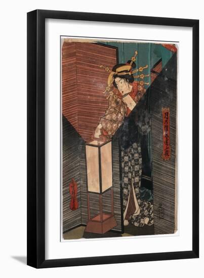 Andon-Utagawa Toyokuni-Framed Giclee Print