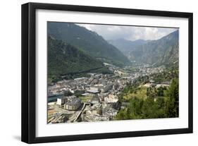 Andorra La Vella, Capital City of Andorra State-Tony Waltham-Framed Photographic Print