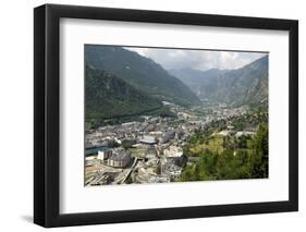 Andorra La Vella, Capital City of Andorra State-Tony Waltham-Framed Photographic Print