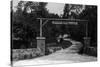 Andover, New Hampshire - View of the Ragged Mountain Fish and Game Club Entrance, c.1946-Lantern Press-Stretched Canvas