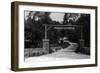 Andover, New Hampshire - View of the Ragged Mountain Fish and Game Club Entrance, c.1946-Lantern Press-Framed Art Print
