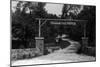 Andover, New Hampshire - View of the Ragged Mountain Fish and Game Club Entrance, c.1946-Lantern Press-Mounted Art Print