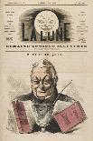 Alexandre Dumas Fils French Writer-Andr? Gill-Framed Art Print