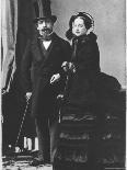 Emperor Napoleon III and Empress Eugenie, c.1865-Andre Adolphe Eugene Disderi-Framed Photographic Print