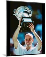 Andre Agassi-null-Mounted Photo