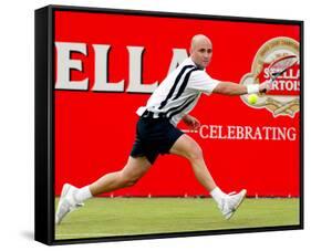 Andre Agassi-null-Framed Stretched Canvas