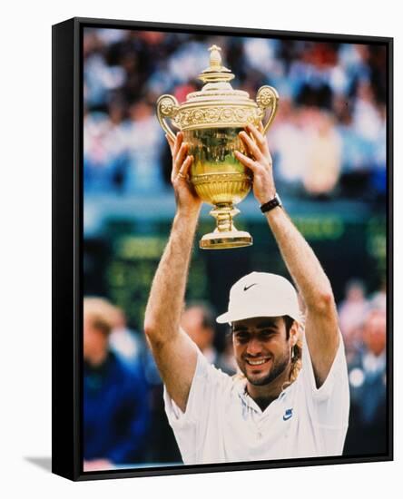 Andre Agassi-null-Framed Stretched Canvas