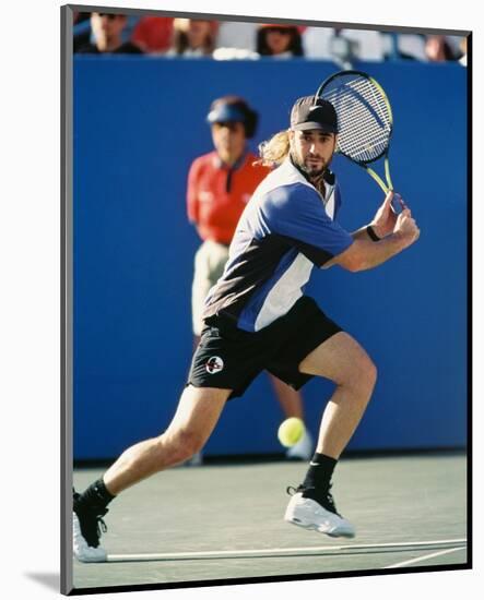 Andre Agassi-null-Mounted Photo