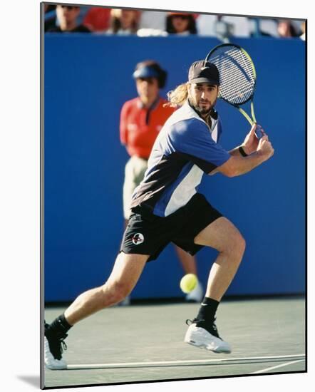 Andre Agassi-null-Mounted Photo