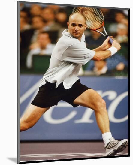 Andre Agassi-null-Mounted Photo