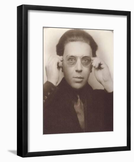 Andre Breton with Glasses-null-Framed Giclee Print