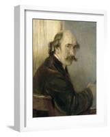 André-Charles Coppier (1867-1948), graveur et historien d'art-Albert Besnard-Framed Giclee Print