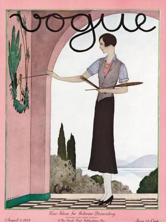 Vogue Cover - August 1929