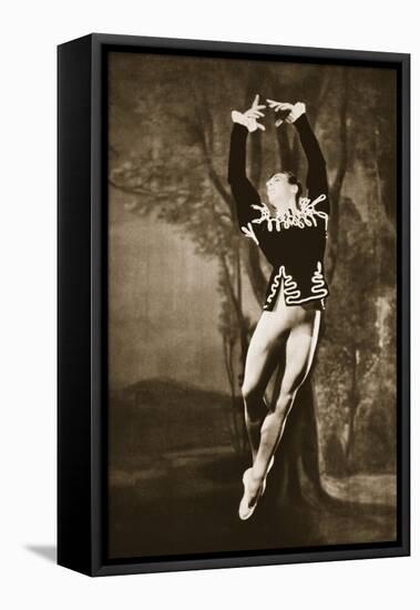Andre Eglevsky in Swan Lake, from 'Grand Ballet De Monte-Carlo', 1949 (Photogravure)-French Photographer-Framed Stretched Canvas