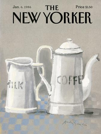 The New Yorker Cover - January 6, 1986