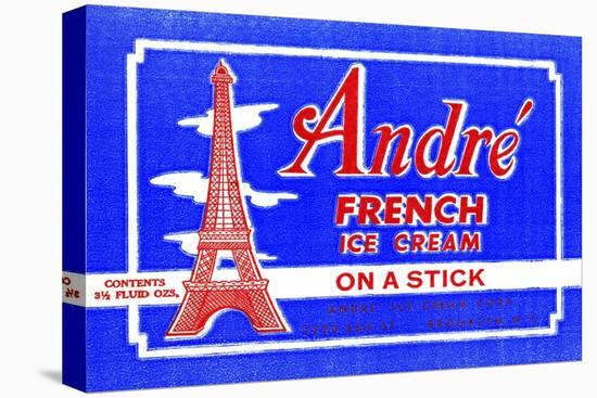 Andre' French Ice Cream on a Stick-null-Stretched Canvas