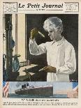 Marie Curie in Her Laboratory-Andre Galland-Art Print