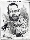 Emile Zola as a Naturalist, from 'L'Eclipse'-André Gill-Giclee Print
