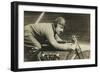 Andre Grapperon was a French Champion Motorcyclist in 1913-null-Framed Photo