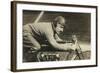 Andre Grapperon was a French Champion Motorcyclist in 1913-null-Framed Photo