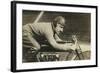 Andre Grapperon was a French Champion Motorcyclist in 1913-null-Framed Photo