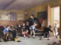 The School Room-Andre Henri Dargelas-Stretched Canvas