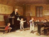 Awarding Prizes the Successful Competitor, in the Exhibition at the French Gallery 1869-Andre Henri Dargelas-Giclee Print