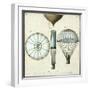 André-Jacques Garnerin's Parachute, 1797-Science Source-Framed Premium Giclee Print