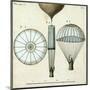 André-Jacques Garnerin's Parachute, 1797-Science Source-Mounted Premium Giclee Print