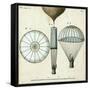 André-Jacques Garnerin's Parachute, 1797-Science Source-Framed Stretched Canvas