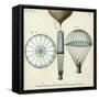 André-Jacques Garnerin's Parachute, 1797-Science Source-Framed Stretched Canvas