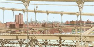 Brooklyn Bridge-André Juillard-Stretched Canvas