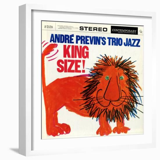 Andre Previn - King Size-null-Framed Art Print