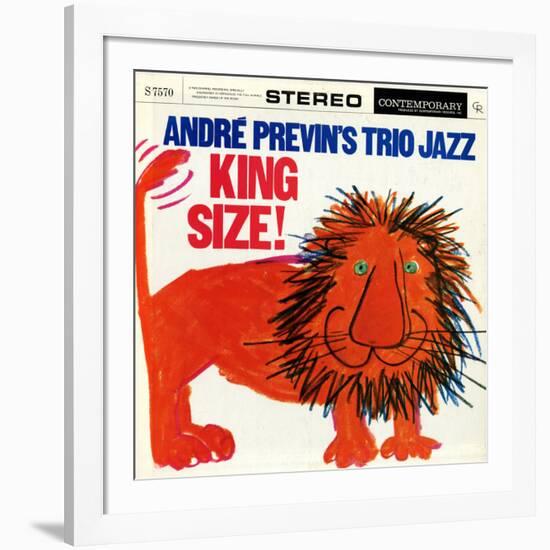 Andre Previn - King Size-null-Framed Art Print