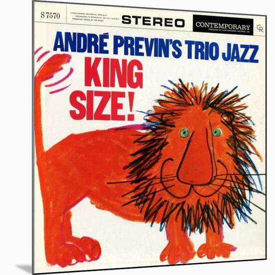Andre Previn - King Size-null-Mounted Art Print