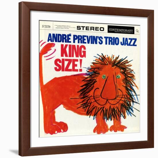 Andre Previn - King Size-null-Framed Art Print