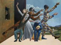 Commedia Dell'Arte-Andre Rouillard-Stretched Canvas