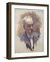 André Theuriet (1833-1907) (Oil on Canvas)-Paul Chabas-Framed Giclee Print