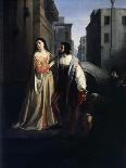 Bianca Cappello Leaves Family Home, 1840-1860-Andrea Appiani Younger-Giclee Print