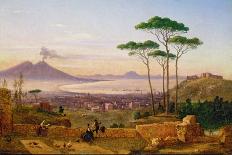 Bay of Naples-Andrea Da Crescio-Giclee Print