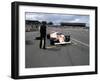 Andrea De Cesaris in a Mclaren-Cosworth MP4, British Grand Prix, Silverstone, 1981-null-Framed Photographic Print