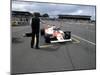 Andrea De Cesaris in a Mclaren-Cosworth MP4, British Grand Prix, Silverstone, 1981-null-Mounted Photographic Print